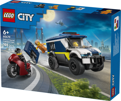 LEGO® City 60479 Policejní dodávka pro převoz vězňů