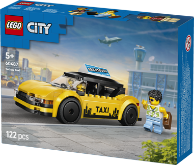 LEGO® City 60487 Žlutý taxík