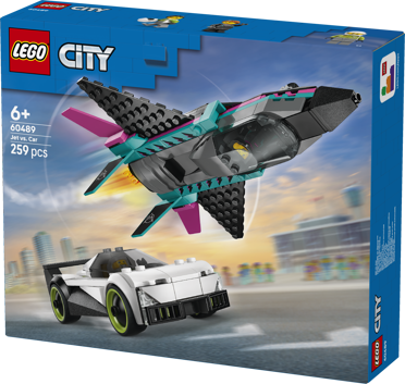 LEGO® City 60489 Tryskáč vs. auto