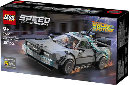 LEGO® Speed Champions 77256 Stroj času z filmu Návrat do budoucnosti