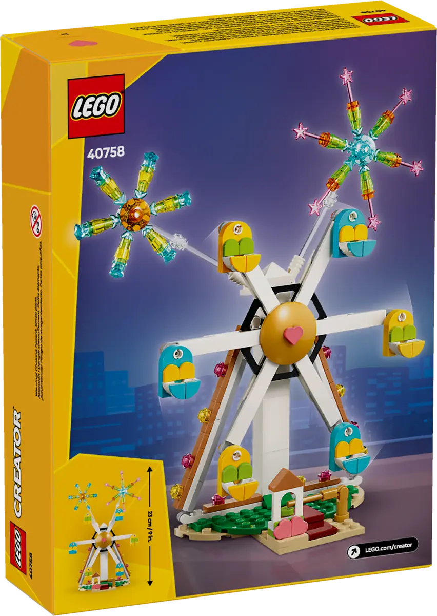LEGO® 40758 Oslava: Ruské kolo s ohňostrojem