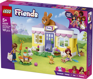 LEGO® Friends 42679 Hotel pro králíčky v městečku Heartlake