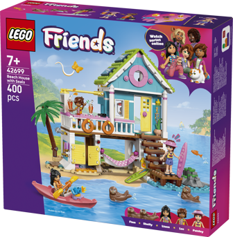 LEGO® Friends 42699 Plážový dům s tuleni