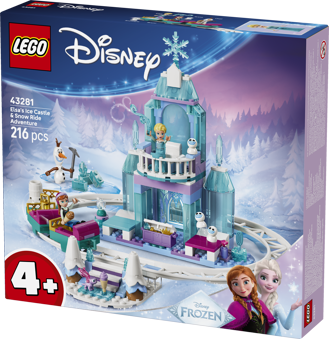 LEGO® | Disney Princess 43281 Elsin ledový palác a jízda na sněhu