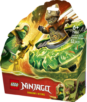 LEGO® NINJAGO® 71850 Lloyd vs. spinner pozemské příšery