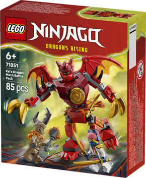 LEGO® NINJAGO® 71851 Kaiův bojový balíček s dračím oblekem