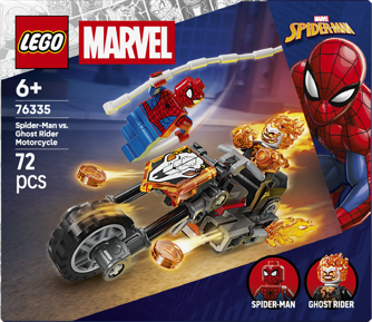 LEGO® | Marvel 76335 Spider-Man vs. Ghost Rider na motorce