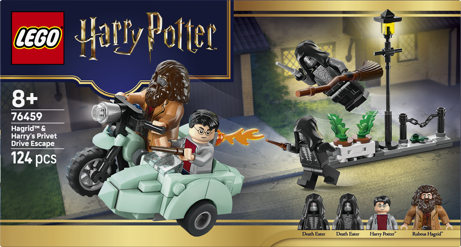 LEGO® Harry Potter™ 76459 Hagrid™ a Harryho útěk ze Zobí ulice