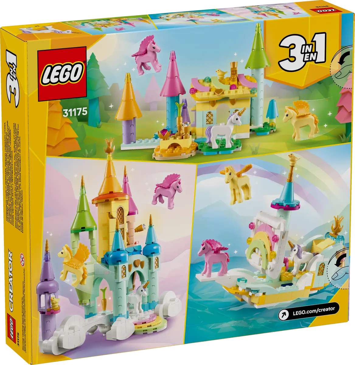 LEGO® Creator 31175 Hrad s jednorožci