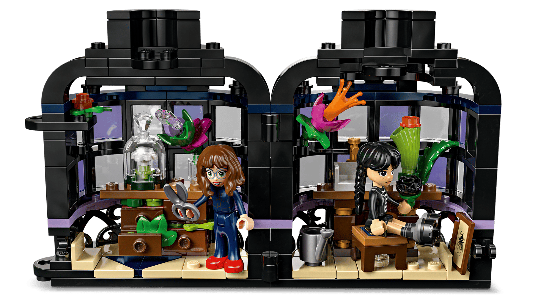 LEGO® Wednesday 76784 Černá jiřina