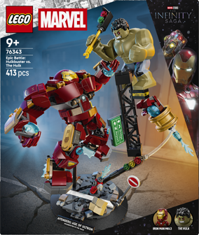 LEGO® ǀ Marvel Epic Battle: Hulkbuster vs. The Hulk 76343