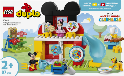 LEGO® DUPLO® Disney 10465 Mickeyho klubík, Minnie a Pluto