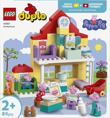 LEGO® DUPLO 10467 Prasátko Pepa Rodinný dům