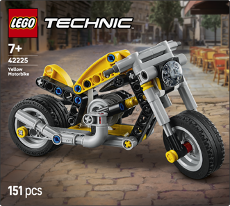 LEGO® Technic 42225 Žlutá motorka