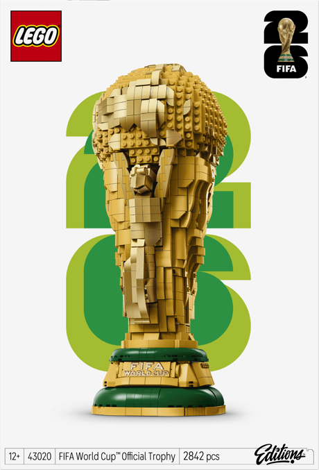 LEGO® Editions Sports 43020 Oficiální trofej Mistrovství světa ve fotbale