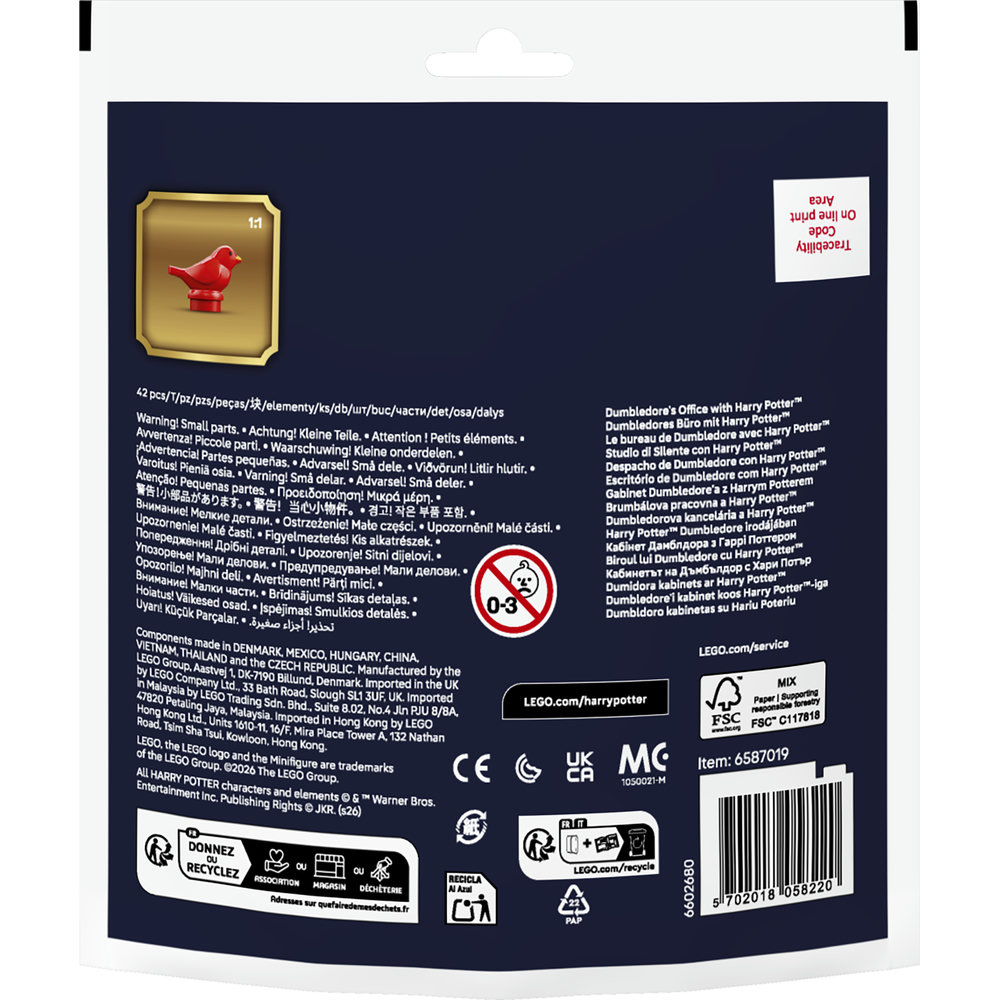 LEGO® Harry Potter 30724 Brumbálova pracovna s Harrym