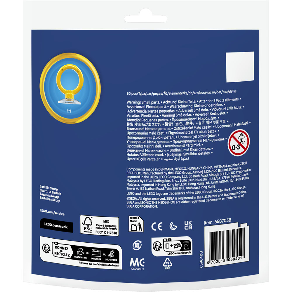 LEGO® Sonic 30733 Badnik Skorp