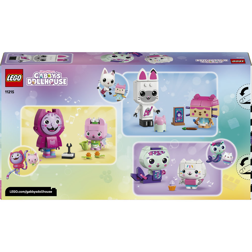 LEGO® Gabby’s Dollhouse 11215 Gábi a kočičí kamarádi z kostek