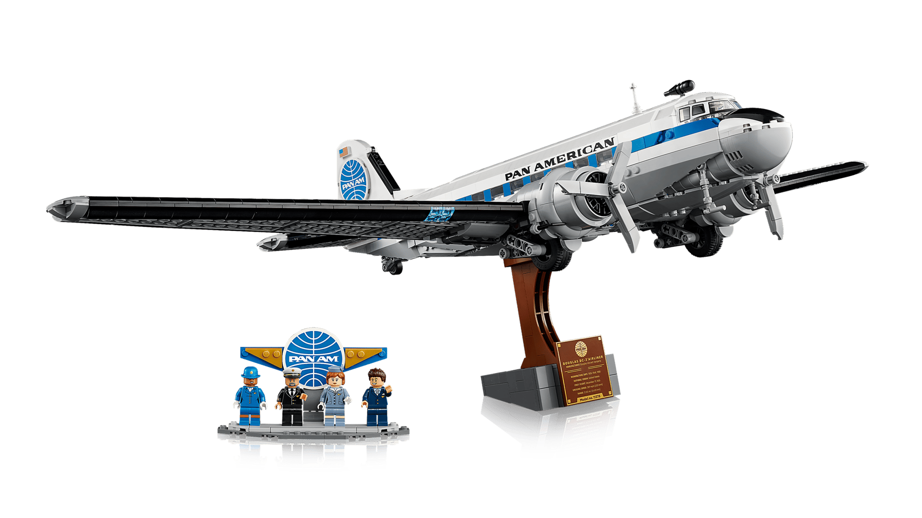 LEGO® Icons 11378 Dopravní letoun Douglas™ DC-3™ PAN AM®
