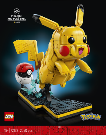 LEGO® Pokémon 72152 Pikachu a Pokébal