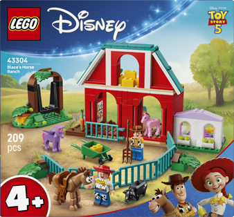 LEGO® Disney Pixar 43304 Blazeova koňská farma