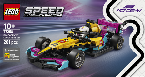 LEGO® Speed Champions 77258 Závodní auto® F1 ACADEMY™
