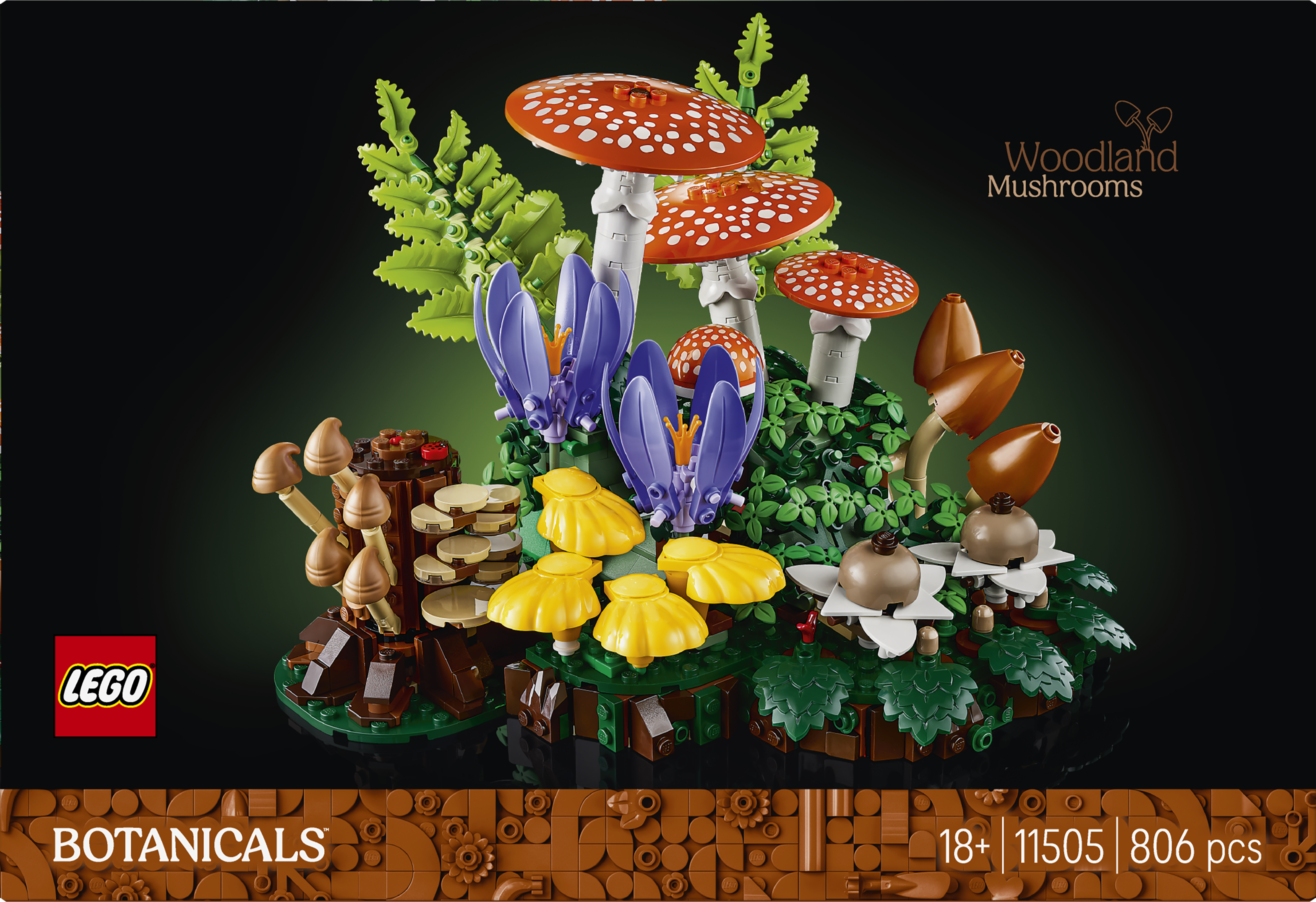 LEGO® Botanicals 11505 Lesní houby
