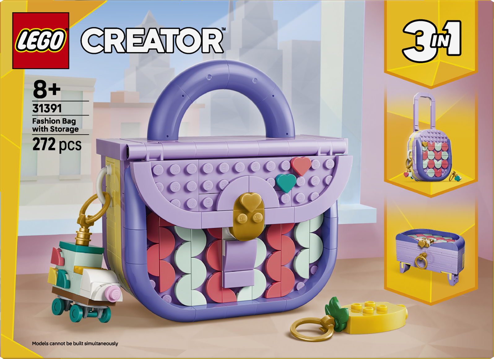 LEGO® Creator 31391 Módní kabelka s úložným prostorem