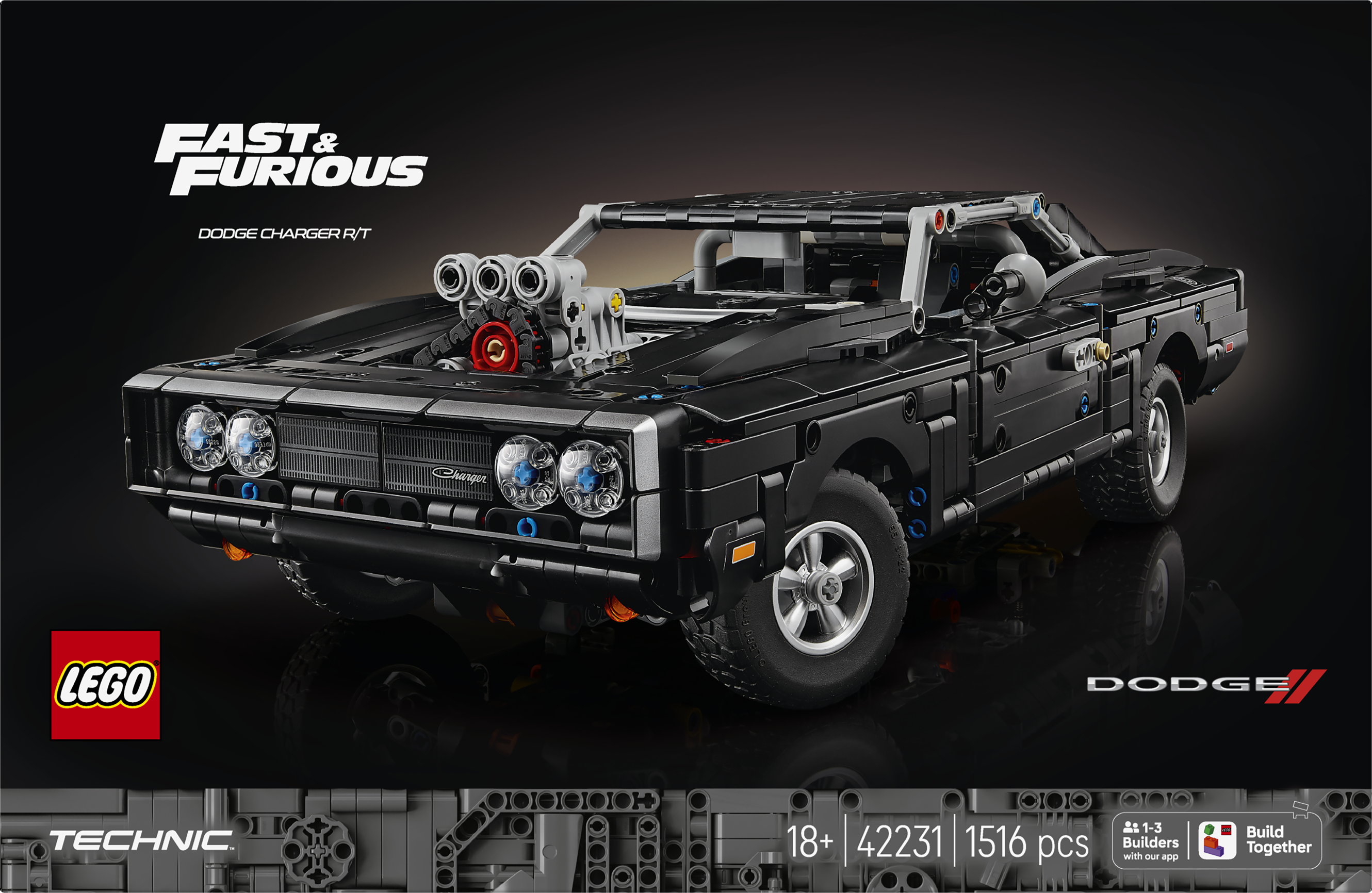 LEGO® Technic 42231 Auto Fast and Furious Dodge Charger R/T