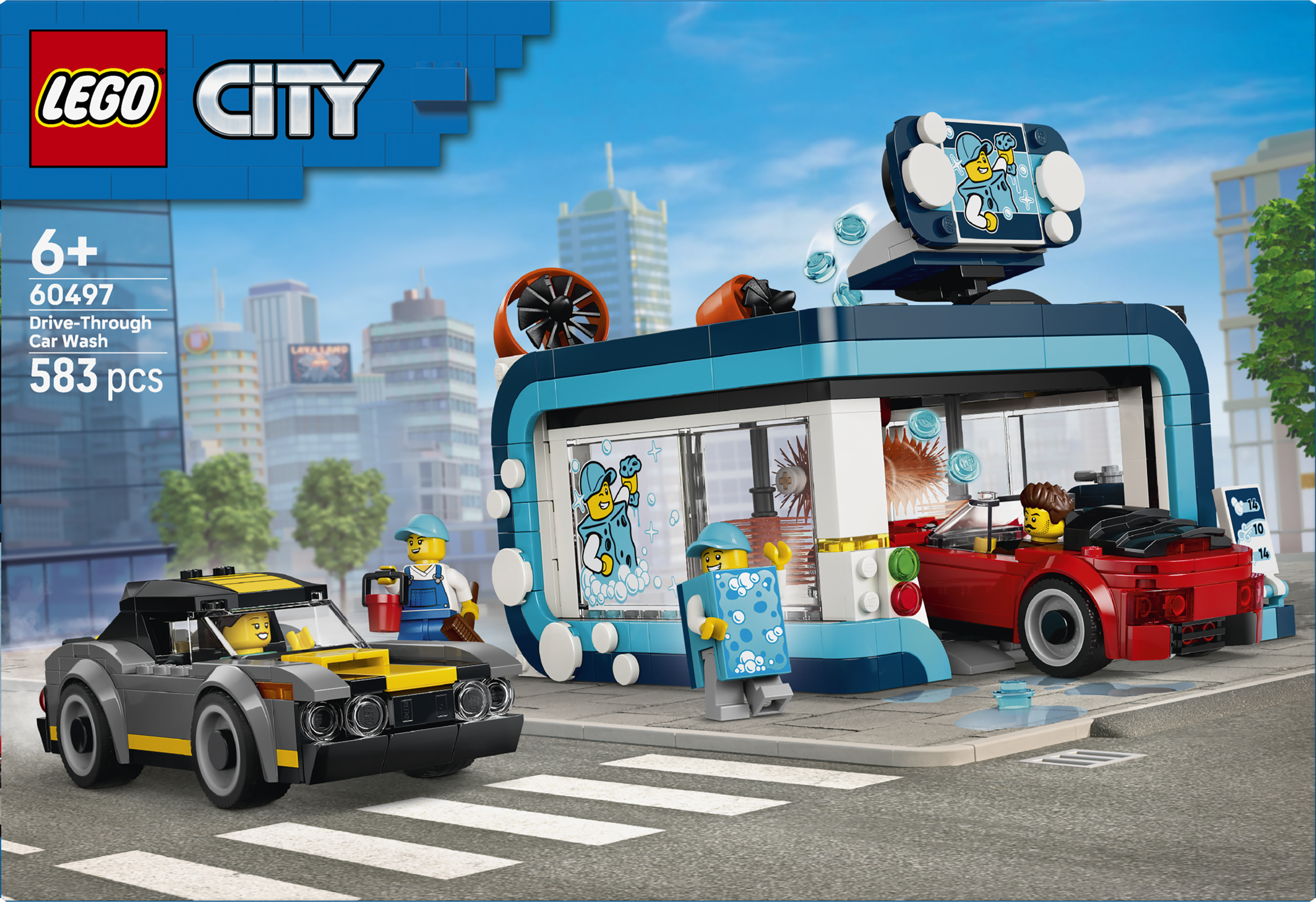 LEGO® City 60497 Automatická myčka aut