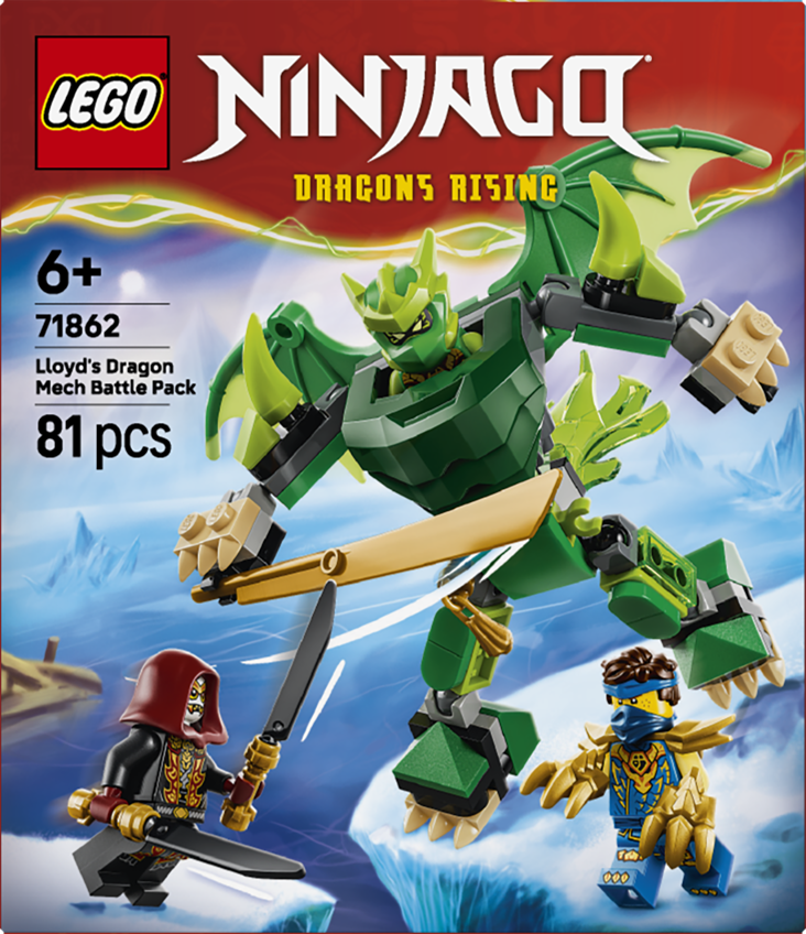 LEGO® NINJAGO 71862 Bojový balíček: Lloydův dračí oblek