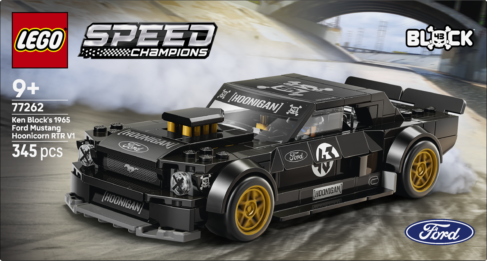 LEGO® Speed Champions 77262 Blockův '65 Ford Mustang Hoonicorn V1
