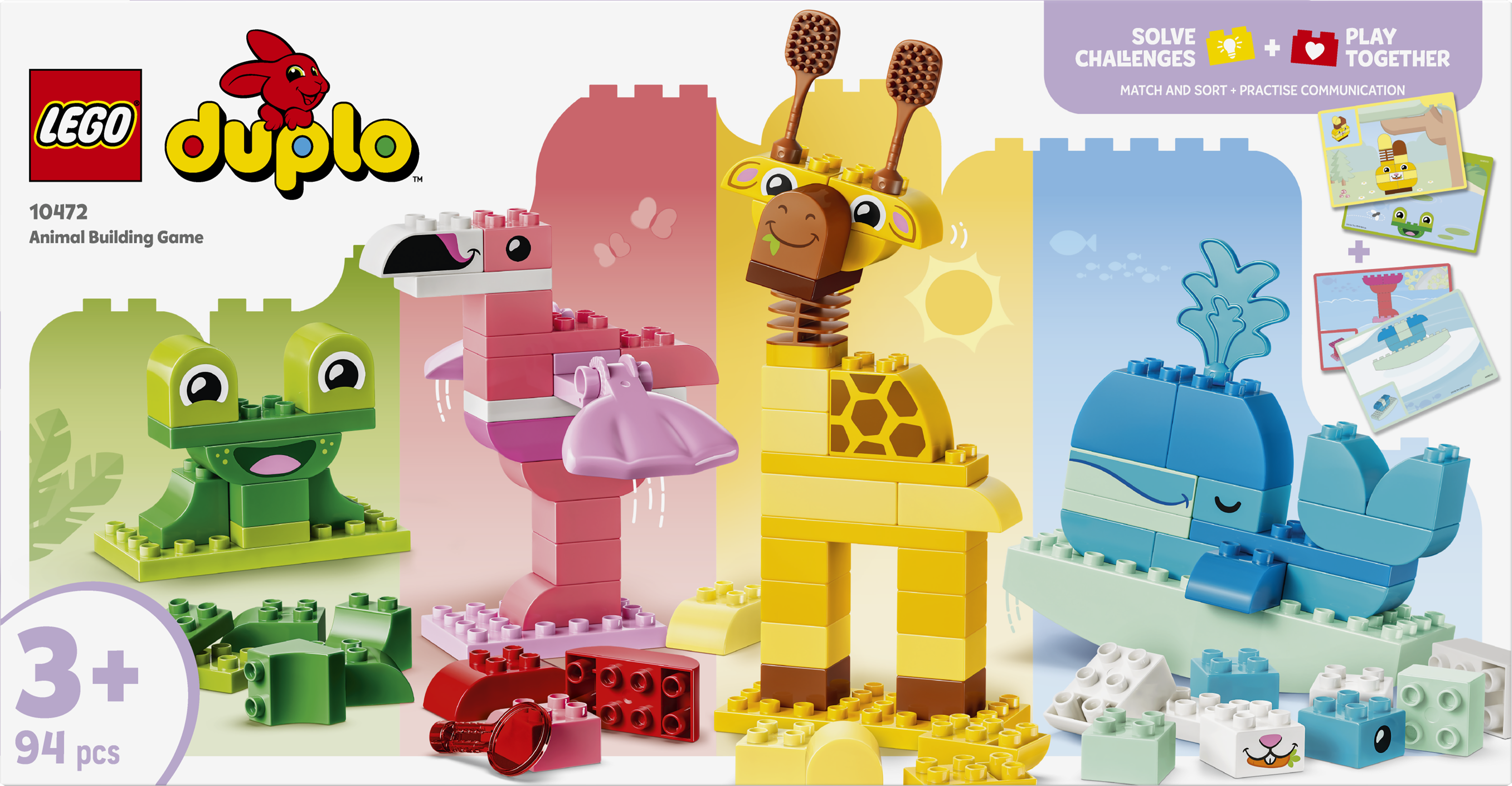 LEGO® DUPLO 10472 Hravé stavění zvířátek