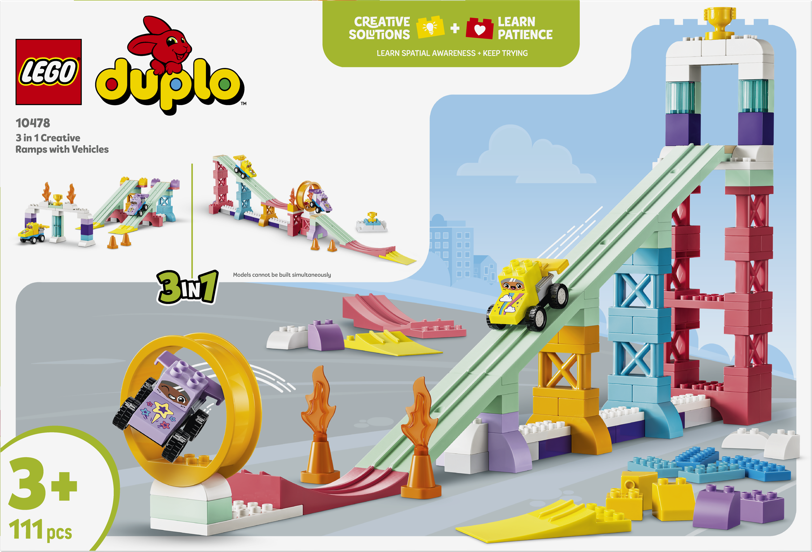 LEGO® DUPLO 10478 Kreativní rampy s autíčky