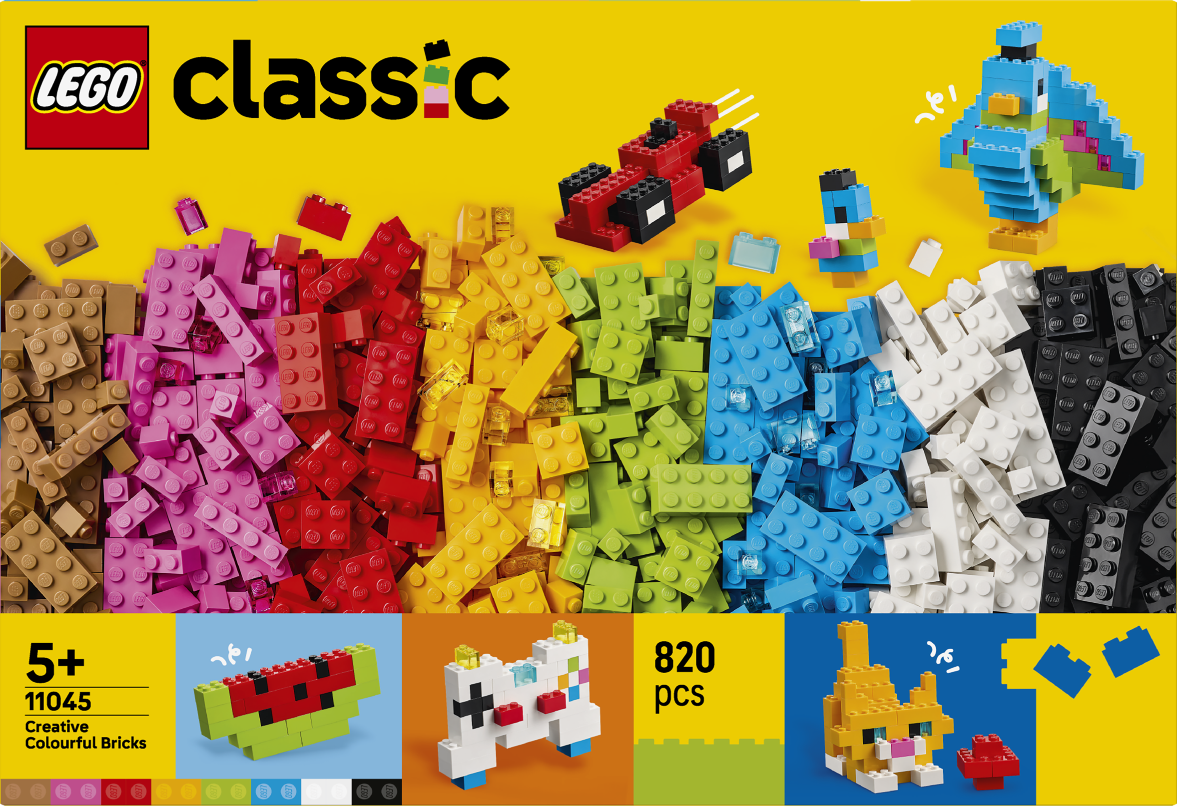 LEGO® Classic 11045 Pestrobarevné kreativní kostky