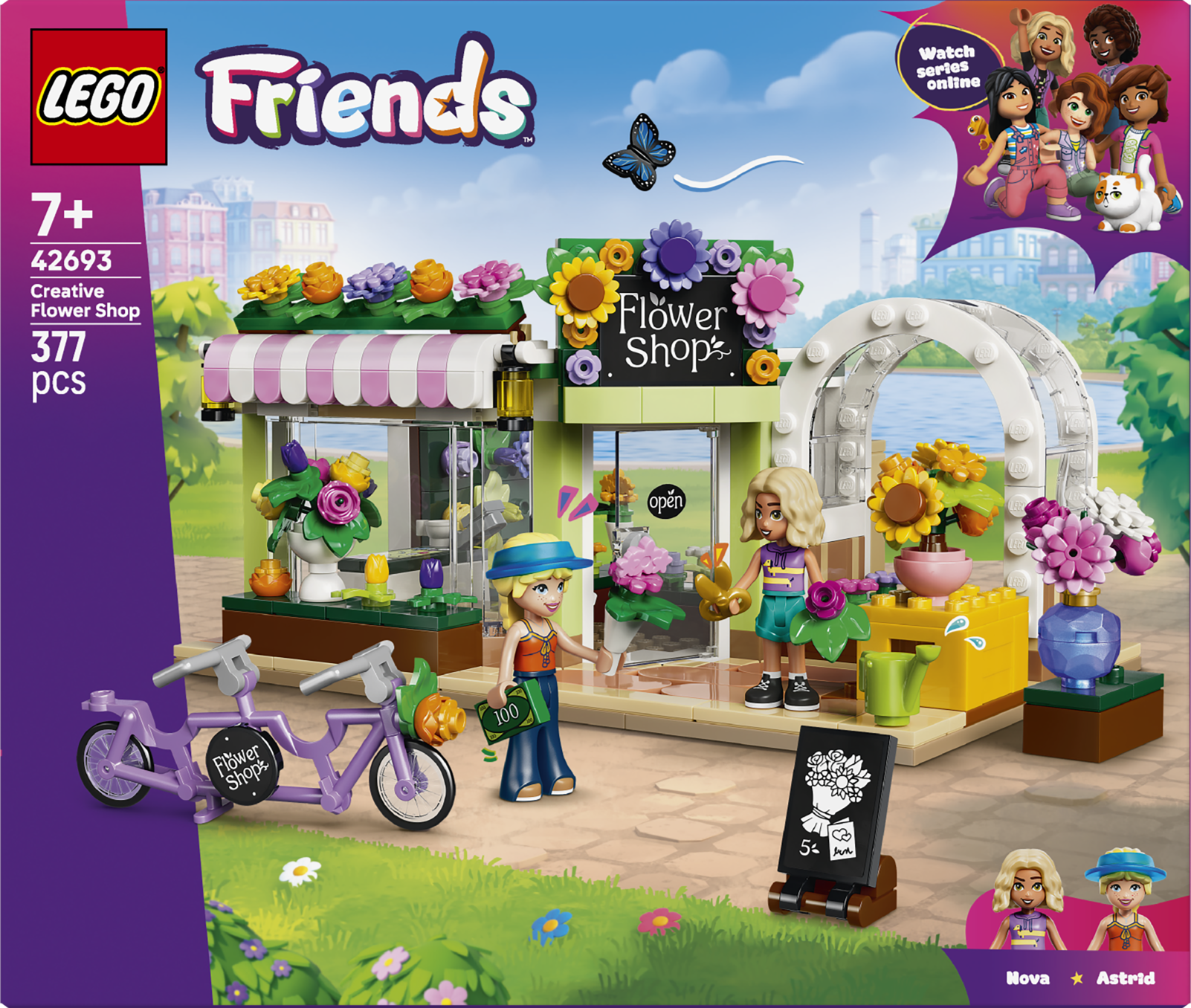 LEGO® Friends 42693 Kreativní květinářství