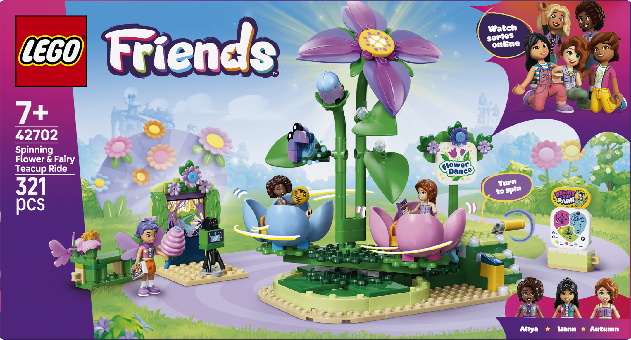 LEGO® Friends 42702 Květinový kolotoč s vílami