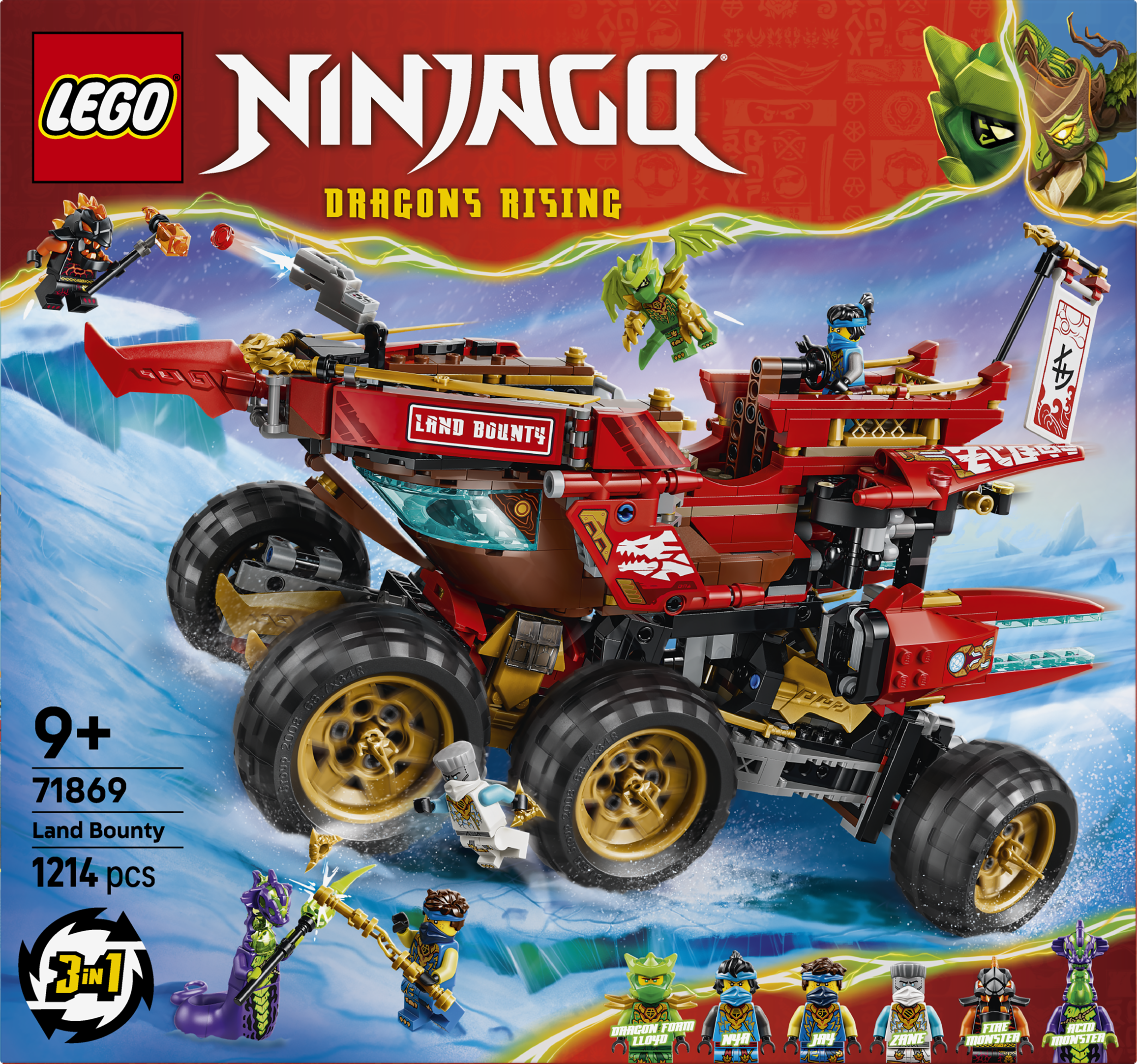 LEGO® NINJAGO 71869 Pozemní Odměna osudu