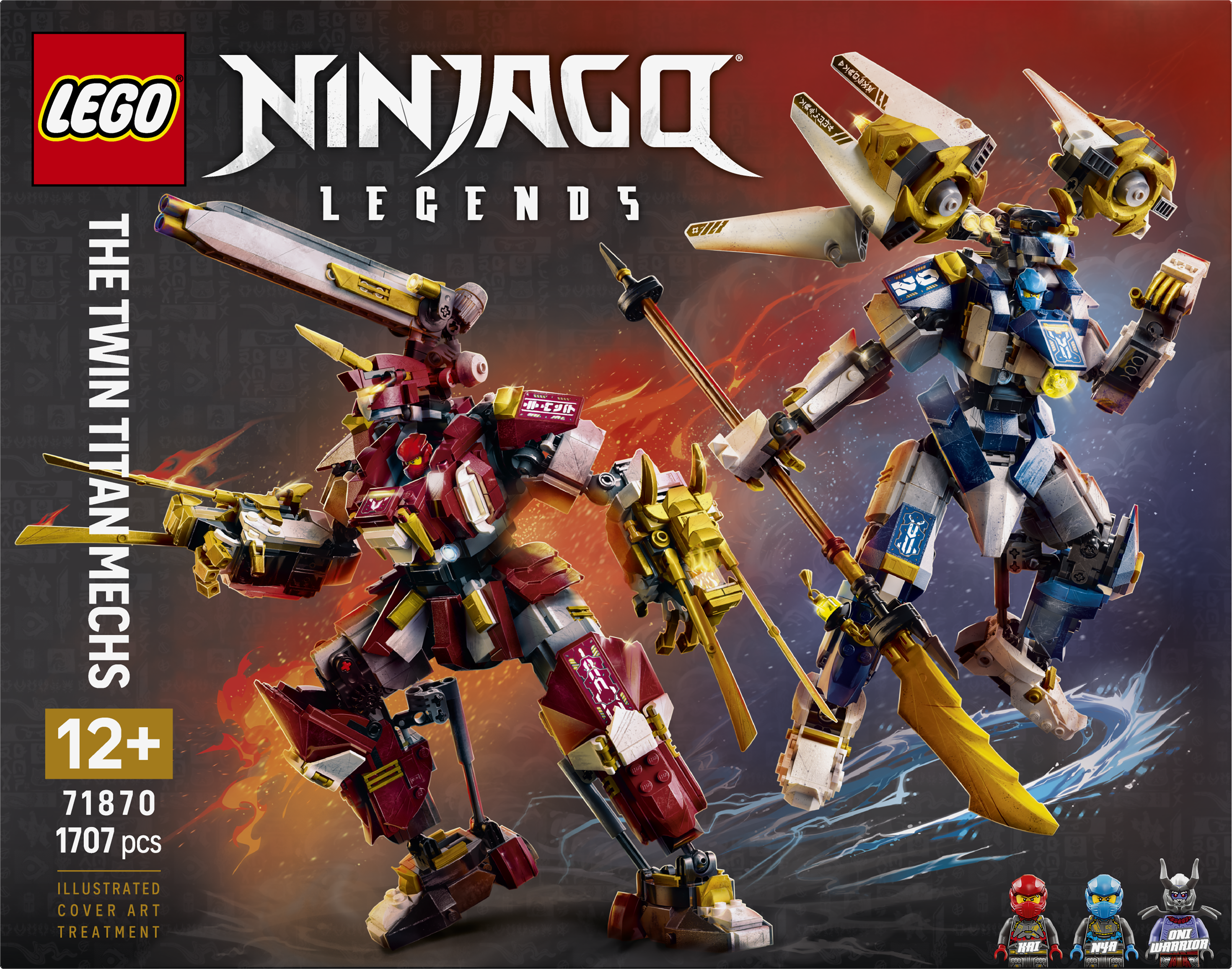 LEGO® NINJAGO 71870 Dvojice titánských robotů