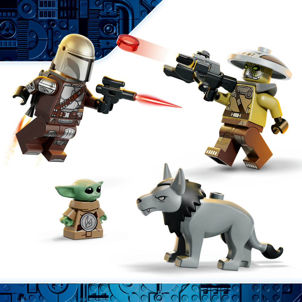 LEGO® Star Wars™ 75451 Souboj se strážným droidem v paláci Hutta