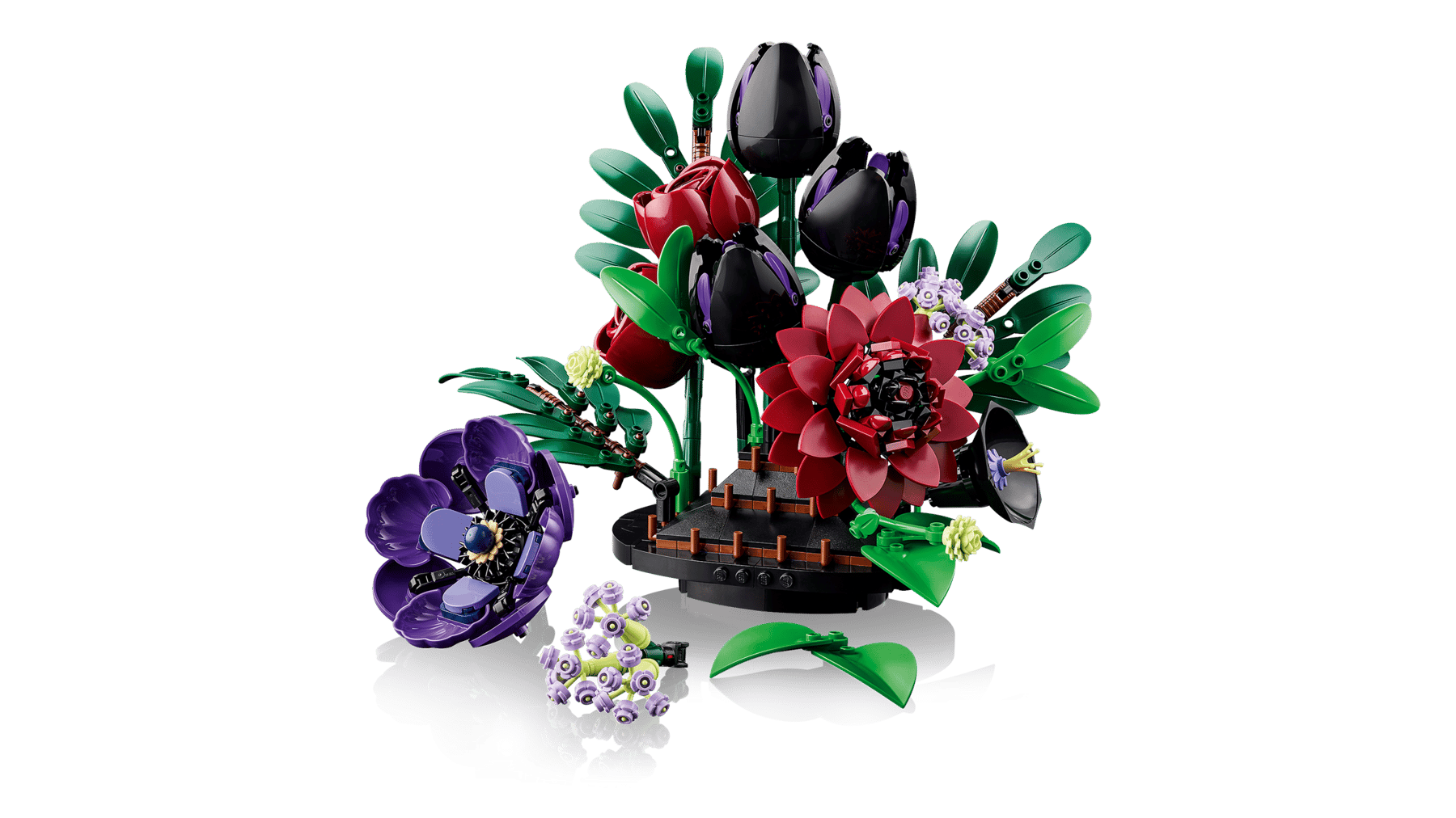LEGO® Botanicals 11513 Aranžmá s tmavými květy
