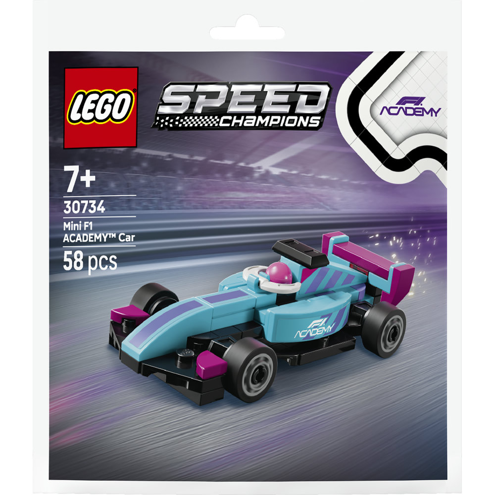 LEGO® 30734 SPEED CHAMPION Miniaturní auto F1 ACADEMY