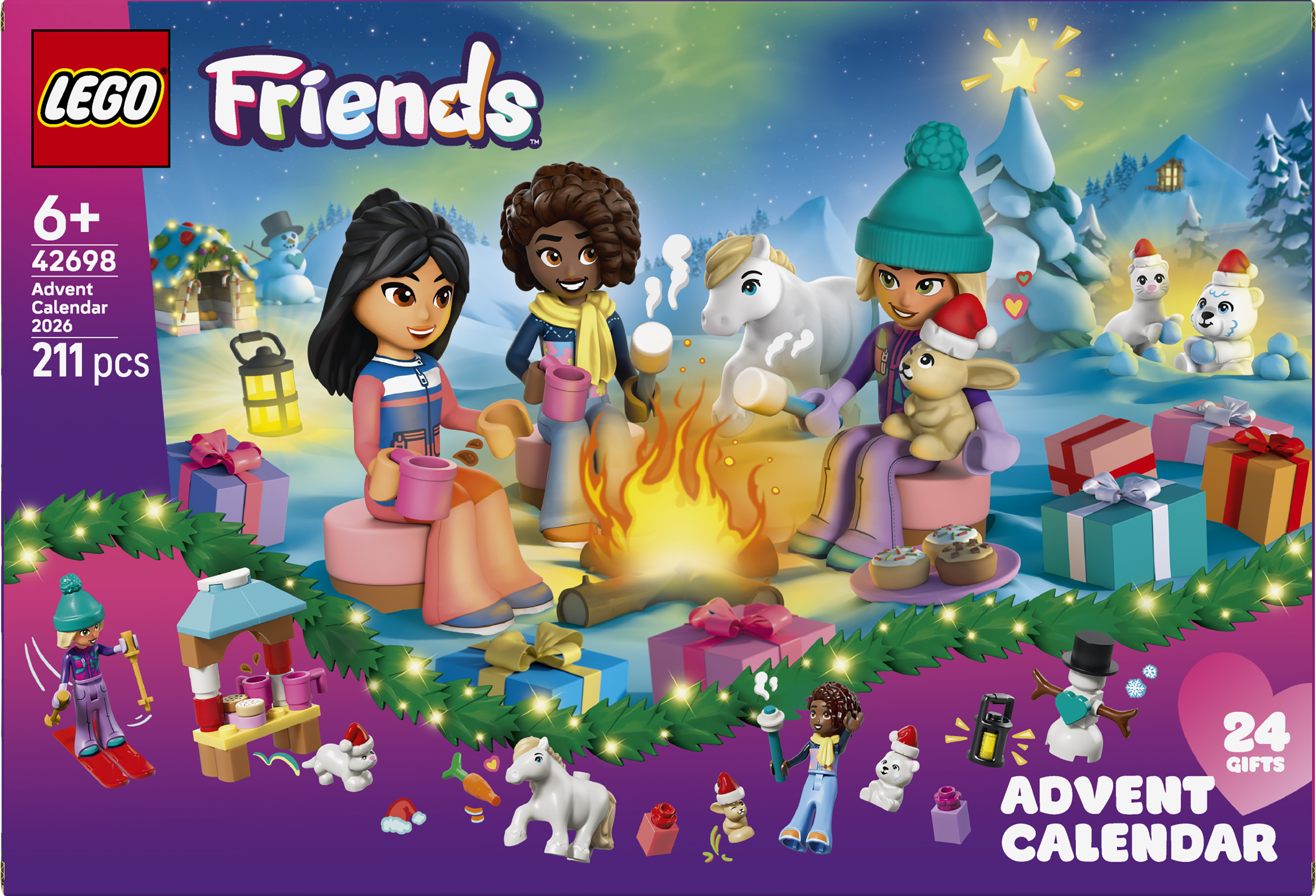 LEGO Friends 42698 Adventní kalendář 2026