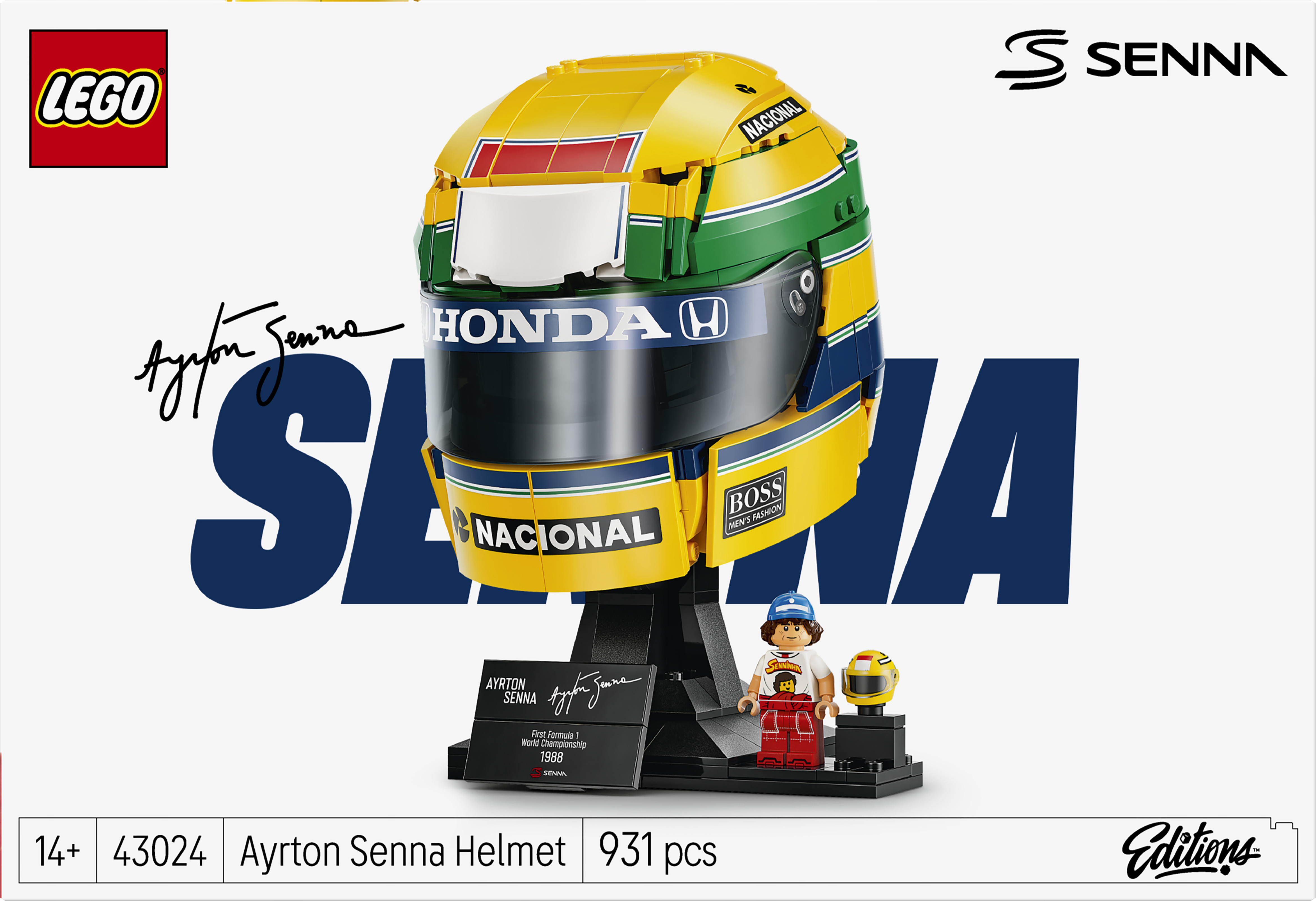 LEGO® Editions Sports 43024 Aryton Senna