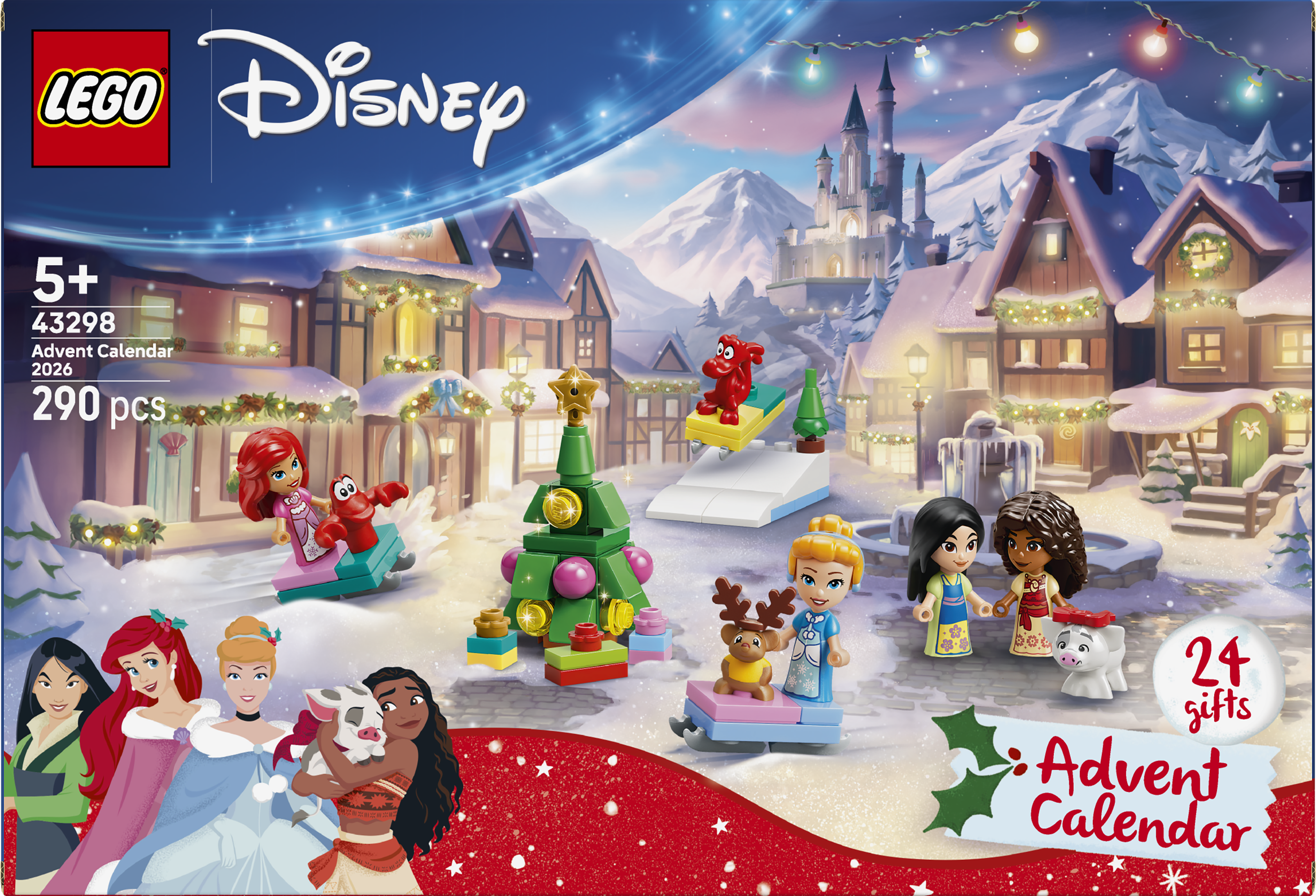 LEGO® Disney Princess 43298 Adventní kalendář