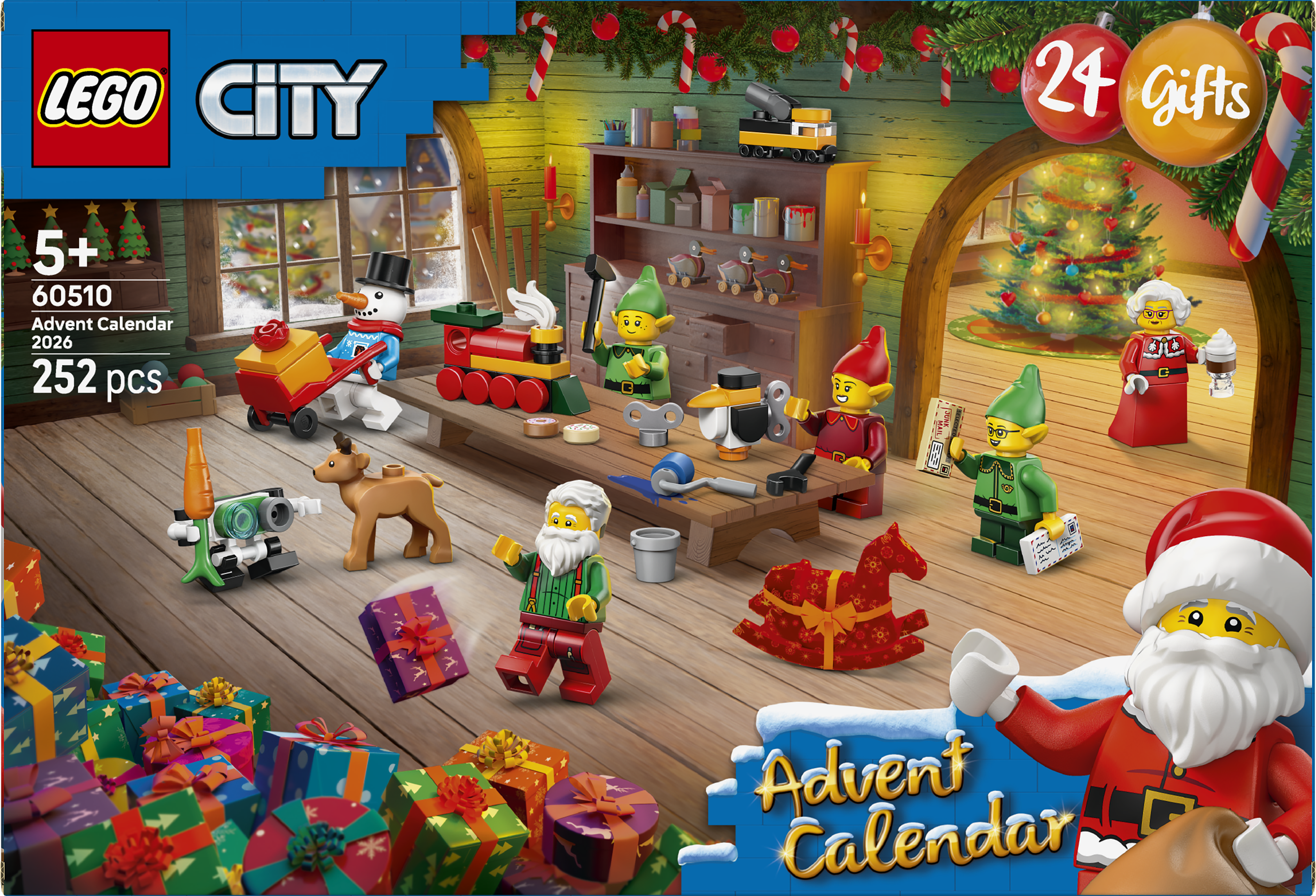 LEGO® CITY 60510 Adventní kalendář