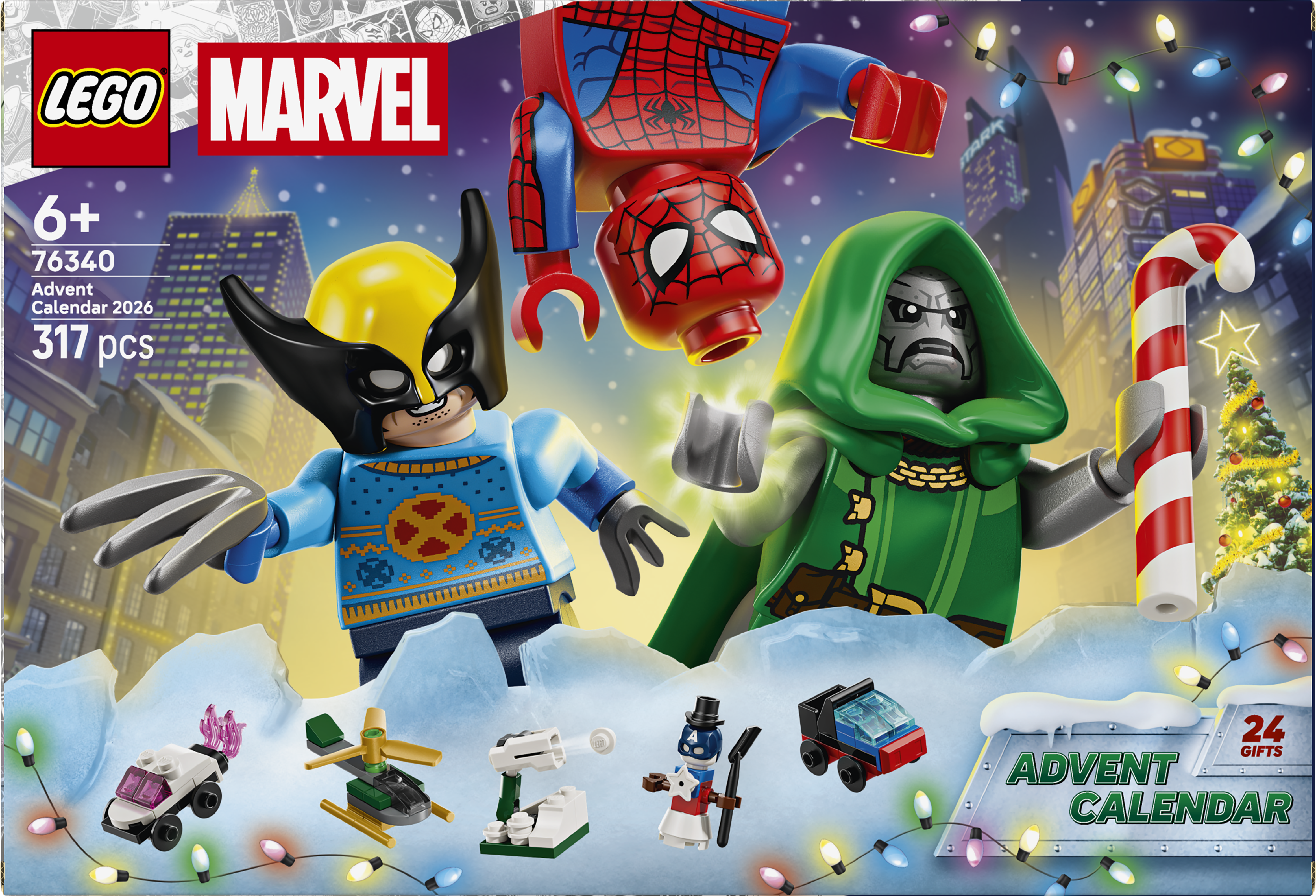 LEGO Marvel 76340 Adventní kalendář 2026