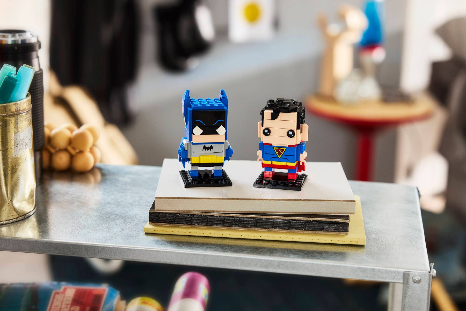 LEGO® BrickHeadz™ 40859 Zlatý věk: Figurky Superman™ a Batman™