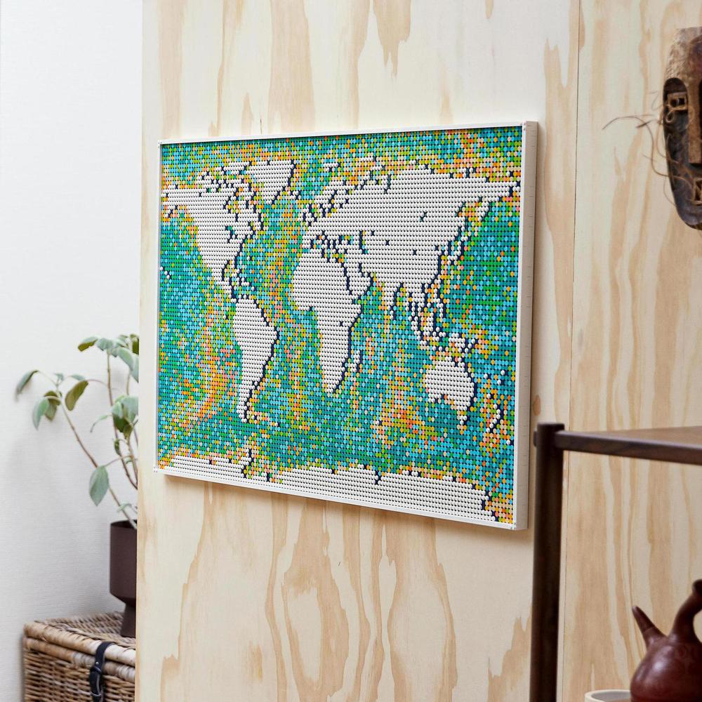 LEGO® Art 31203 Mapa světa 11