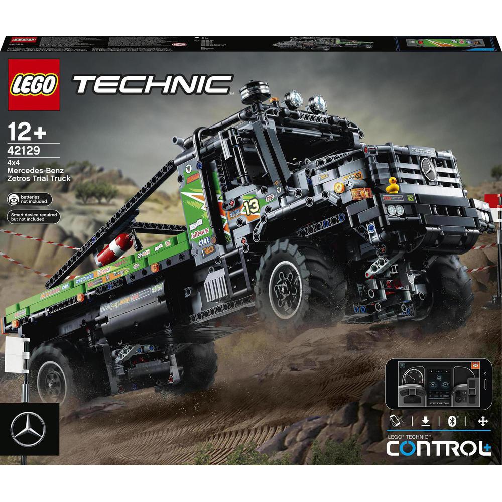 LEGO® TECHNIC 42129 Truck trialový vůz Mercedes-Benz Zetros 4x4